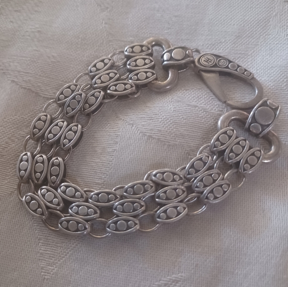 John Hardy Jewelry - John Hardy Dot 3 Strand Link Bracelet, Sterling Silver